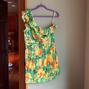 Farm RIO NWT one shoulder mini dress.